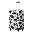 thumbnail image 2 of Cauagu Daisies Flowers Print Travel Luggage Cover,Travel Dust-proof Suitcase Cover Softside Suitcase Protector for 18-32inch,Not Included Suitcase, 2 of 8
