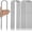 U Shape-Silver, variant on 12 Inches U Stakes 8-Pack Heavy Duty Tramopline Wind Stakes for Inflatables, Metal Stake for Outdoor Decorations, Fence Stakes for Dogs Digging, Inflatables, Outdoor Decoration Anchors Silver