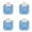 Blue 4 Packs, variant on 3 In 1 Corner Rounder Punch 3 Way Corner Cutter For Paper Craft Laminate DIY, 6.1 cm×7.4 cm×3.4 cm, Blue