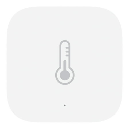 T1 Temperature and Humidity Sensor- Requires Aqara Hub, Supports Apple HomeKit, Alexa, Google, SmartThings - White