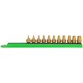 thumbnail image 1 of Mayhew Outils 16003 Ensemble de Bits à Double Entraînement Profil Bas, 11 Pcs Torx, Revêtement Titane, 1 of 4