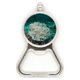 thumbnail image 1 of Ocean Green medusas ciencia naturaleza foto Acero inoxidable Metal cerveza tapa sacacorchos, 1 of 3