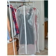 2 x Dress Garment Storage Bag 53" Protective Suit Cover Gown Storage Dust Travel
