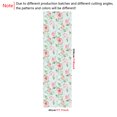 thumbnail image 1 of 1 Roll Pink Flowers And Leaves Pastoral Rustic Removable Wallpaper Waterproof Peel And Stick Wallpaper Refrigerator Speaker Dryer Cabinet Oven Appliance Furniture Renovation Room Kitchen Background, 1 of 4