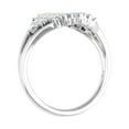 thumbnail image 2 of 1 Carat Natural Diamond Cluster Ring Band in 14K White Gold (Ring Size 9.25), 2 of 5
