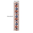 thumbnail image 3 of Giyblacko Clearance 4th Of July Table Runner America Flag Stripe Patriotic Table Runners Memorial Day Independence Day Vintage Kitchen Dining Home Party Decor, 3 of 6