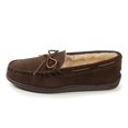 thumbnail image 1 of Minnetonka Men's Pile Lined Hardsole Slipper,Chocolate,7 M US, 1 of 4