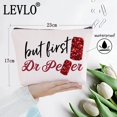 thumbnail image 2 of Bolsa de maquillaje cosmético LEVLO Funny Drinks Lover First Pepper, 2 of 6