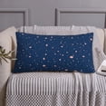 thumbnail image 6 of Yiaed star night sky Microfiber Queen Pillow Cases,Pillowcases with Envelope Closure, Wrinkle, Fade and Stain Resistant Pillow Covers, 20x36in（No pillow core）, 6 of 7
