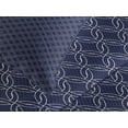 thumbnail image 4 of Ambesonne Navy Blue Quilted Bedspread Set 3 Pcs, Marine Circles Motif, Queen Size, Navy Blue White, 4 of 5