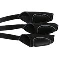 thumbnail image 3 of guante de tiro con arco de cuero con 3 dedos, guantes protectores de tiro con arco, 3 of 5