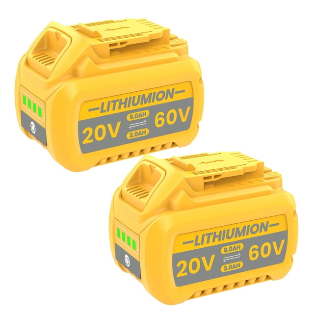 Batería de repuesto JUNWOOD 20V 9.0Ah para Dewalt 60V Flexvolt