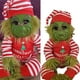 thumbnail image 2 of Muñeco de peluche de Navidad para niños, muñeco de monstruo verde, Grinch, decoraciones navideñas suaves, decoración de Navidad（b, 2 of 5
