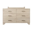 thumbnail image 1 of HMD Stella Commode 6 Tiroirs, Chêne Clair, 1 of 3