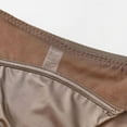 thumbnail image 3 of Seamless Cotton Underwear for Women Women's Lace Briefs Floral Sheer Mesh Bikini Panties Valentine's Day Casual Underwear Coffee XL, 3 of 7