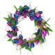 thumbnail image 3 of Guirnalda de ratán artificial 78.7 pulgadas | Enredadera floral de primavera de simulación de plástico colorido para boda, hogar, exterior, colgante de puerta | Resistente a los rayos UV, a prueba, 3 of 4