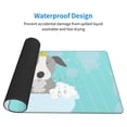 thumbnail image 3 of Naloa Dog In Bathtub Gaming Mouse Pad Large Mouse Mat Long Extended Desk Pad Non-Slip Rubber Mice Pads Stitched Edges Thin Pad (16x29.5 Inch), 3 of 8