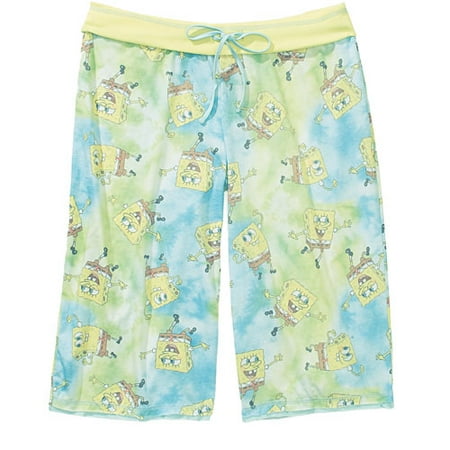 Juniors SpongeBob SquarePants Gaucho Lounge Pant