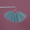thumbnail image 4 of Sequins Tulle Skirts Bowknot Multi-Layered Tutus for Girls 3-13 Years Birthday Dance Halloween Party Outfits (7 Years, Green A), 4 of 4