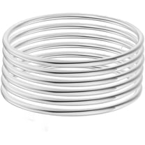 Sterling Silver Bangle Bracelets For Women,Fashion Jewelry Simple Adjustable 925 Silver Cuff Bangles For Women Mom Wife Valentine Mothers Day Gift[z2424]