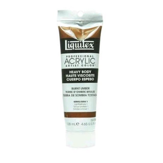 Liquitex 1047128 4.65Oz Heavy Body Color - Burnt Umber