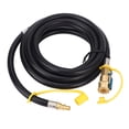 thumbnail image 1 of 12ft 12FT RV Quick Connect Hose Quick Disconnect Hose Extension with 1/4in RV Adapter for Low Pressure Systems, 1 of 7