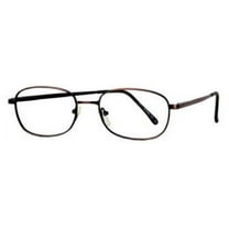 Davis Mens Eyeglasses Antique Brown Frames