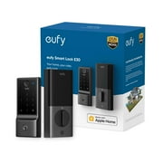 eufy Smart Lock E30, Fingerprint Keyless Entry Door Lock with Apple Home Ecosystem, Built-in Wi-Fi Deadbolt, Smart Door Lock for Front Door or Back, Supports Apple Home, Alexa, Google