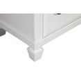 thumbnail image 5 of Alpine Furniture Winchester 7 Drawer Wood Dresser in White, 5 of 5