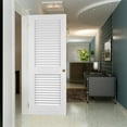 thumbnail image 5 of Frameport Louvered Solid Manufactured Wood Plantation Louver Slab Standard Door, 5 of 6