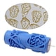 thumbnail image 2 of Cepillo de rodillo de pintura de patrón de 5 pulgadas DIY para accesorios de textura de pintura, decoración de pared azul reutilizable profesional, 2 of 7