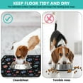 thumbnail image 4 of Dog Mat Pet Feeding Mat for Food and Water Absorbent 20x12in Quick Dry Dog Water Bowl Mat, 4 of 7