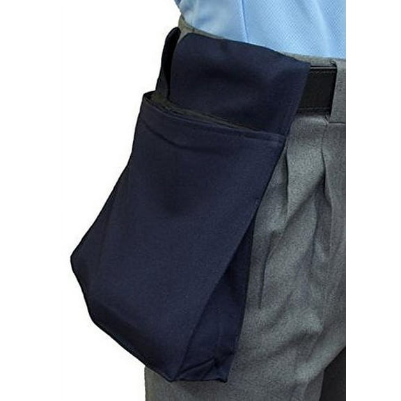 Smitty Umpire BBS383 Deluxe Ball Bag with Expandable Insert (Navy Blue)