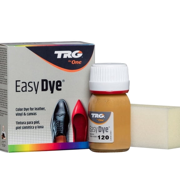 TRG Brown Sugar Color Dye - best leather dye, makes it easy to either restore the color of your shoes, handbags or other leather goods or to change the color