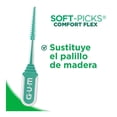 thumbnail image 4 of Palillos dentales GUM Soft-Picks comfort flex menta 32 pzas, 4 of 4