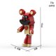thumbnail image 2 of Conjunto de figuras de ladrillo de animales aterradores - Bloques de construcción de amigos sonrientes inspirados en el anime para niños, coleccionistas e ideas de regalo de fiesta, 2 of 10