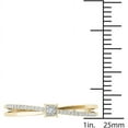 thumbnail image 4 of 1/8 Carat T.W. Diamond Split Shank Classic 10kt Yellow Gold Engagement Ring, 4 of 5