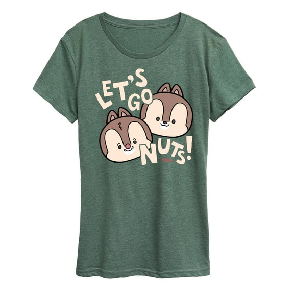 Disney - Let's Go Nuts - Women's Short Sleeve Graphic T-Shirt