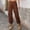 Brown, variant on Cargo Pants Women Jeans Hiking Pants Pajamas Green High Waisted Taper Full Loose Athleta Pants Women,L