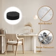 thumbnail image 6 of Round Felt Furniture Pads, 48Pack 0.4" Dia x 0.2" Thick Adhesive Backed Felt Non-slip Anti-scratch Felt Pads Chair Leg Protectors for Protecting Hardwood Floor, Black, 6 of 7
