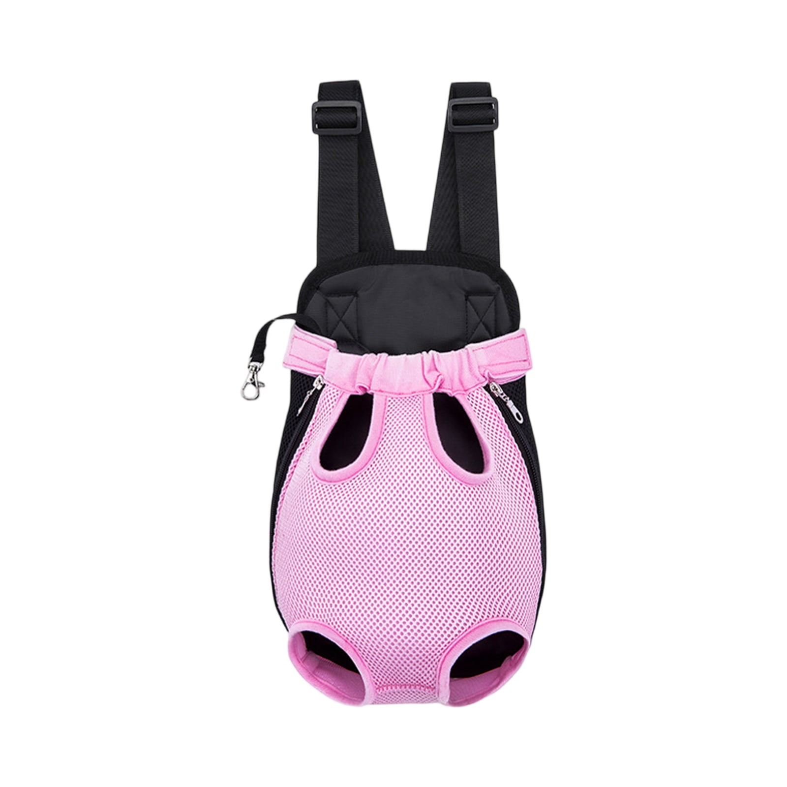 Dog Backpack Carrier/Cat Carrier,Adjustable Pet Front Carriers Travel Bag for Puppy Medium Dogs,Legs Out,Soft Ventilated Doggie Chest Carry Backpacks for Hiking/Camping(XL,Pink)