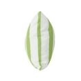 thumbnail image 6 of Noble House Hawthorne Water Resistant Fabric Striped Rectangular Throw Pillow, Green, 6 of 12