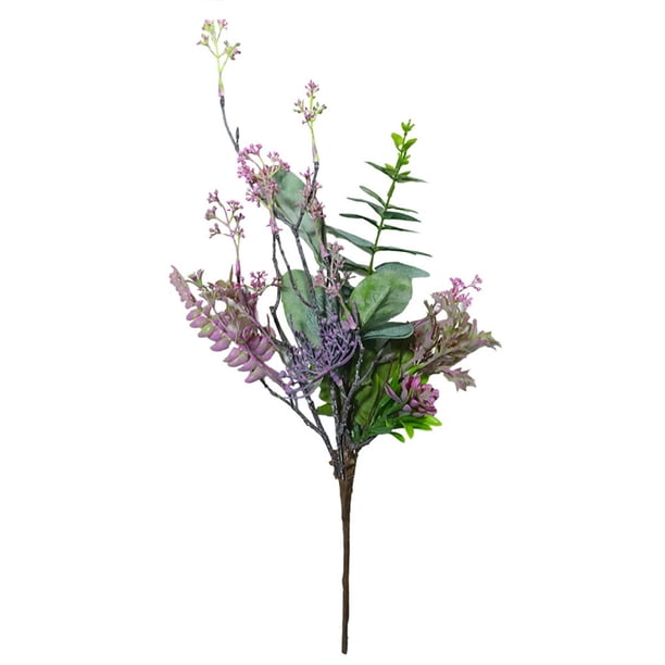 Ramo de hierba artificial de Worallymy decoración Floral de simulación adorno de planta para el hogar flor falsa Worallymy JD735804703