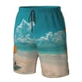 thumbnail image 4 of Vsdgher Shopping Cart On Tropical Beach Men's Beach Shorts, Surfing shorts, Swim trunks, Quick Dry Swim Trunks for Surfing Beach Fun -XX-Large, 4 of 6