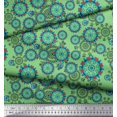 thumbnail image 2 of Soimoi Rayon Fabric Floral & Damask Ethnic Fabric Prints by Yard 56 Inch Wide, 2 of 3