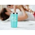 thumbnail image 6 of Best Wife Ever I Birthday Mug Tumbler I Vacuum-Insulated Stainless Steel Mug Tumbler with Lid, Birthday Gift for Wife Her Women, 20-Ounce Mint, 6 of 6