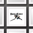 thumbnail image 4 of Gallery Pops Black Clover - Logo Wall Art, White Framed Version, 12" x 12", 4 of 5