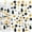 Multicolor-A, variant on Halloween Ghost Car Hanging Ornament, White Spooky Rearview Mirror Decoration for Car Interior Accessories