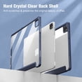 thumbnail image 6 of Hybrid Case for iPad Air 11 inch M4/M3/M2 (2026/2025/2024), Auto Wake/Sleep, Flip Stand Folio Cover w Pencil Holder, 6 of 6