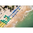 thumbnail image 3 of Marmont Hill "Beach Umbrellas" Painting Print on Wrapped Canvas, 3 of 5
